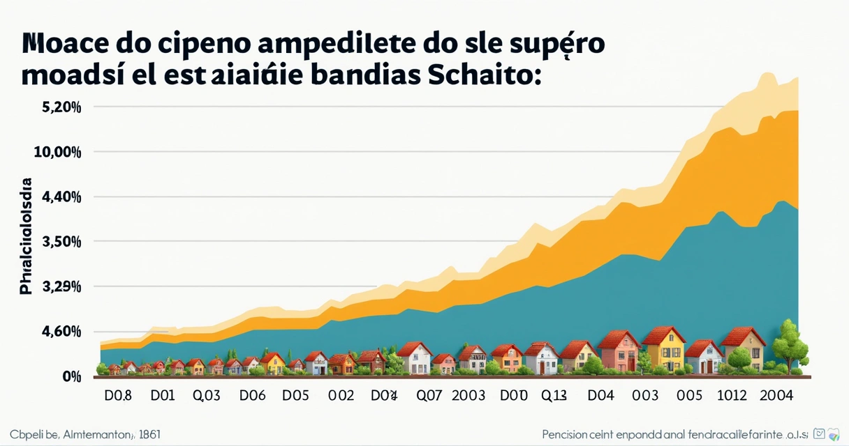 Gráfico mostrando participação do aluguel na renda mensal das famílias brasileiras