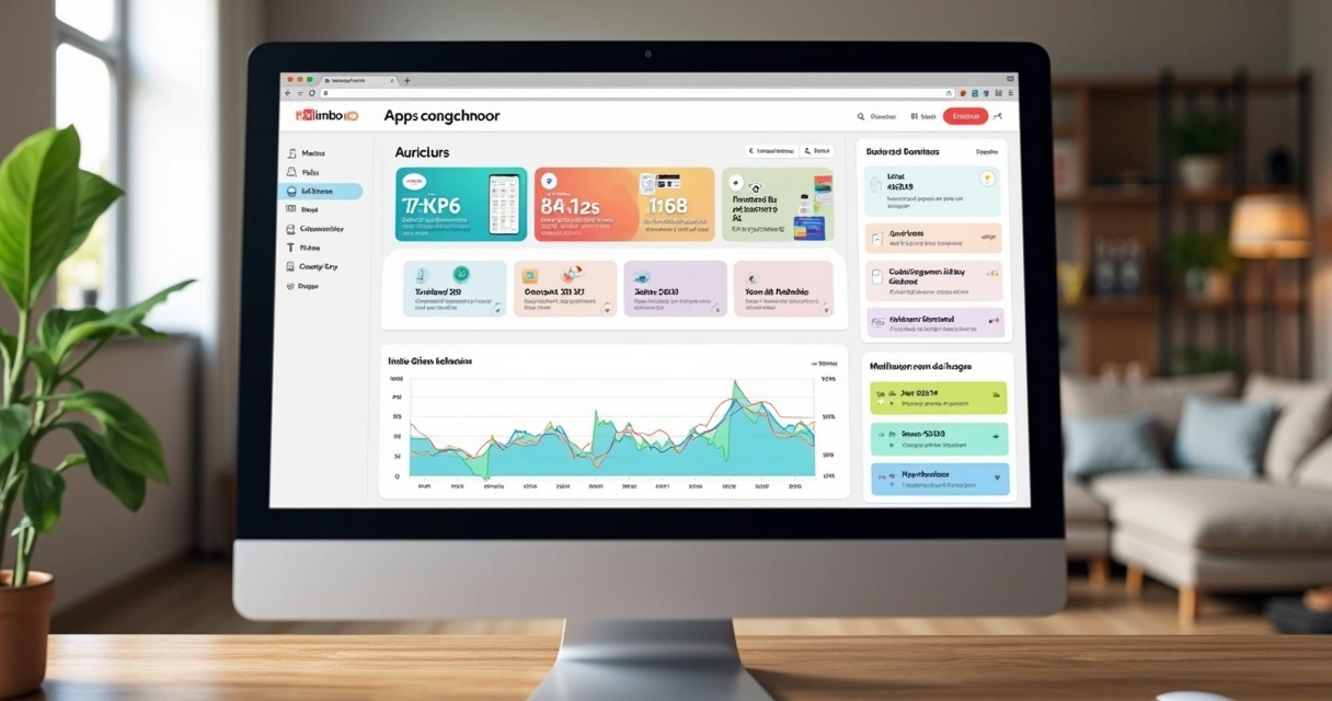 Tela de sistema mostrando integração entre plataformas de anúncio de imóveis