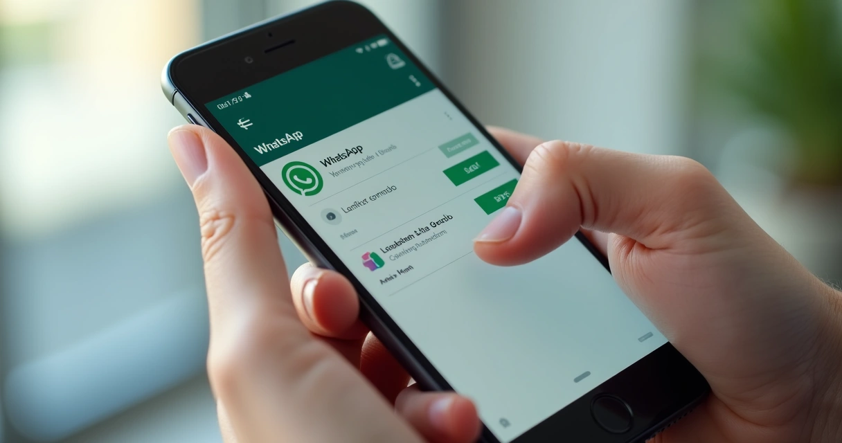 Tela de celular mostrando enviar PDF do boleto pelo WhatsApp